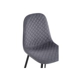 Capri gray / black Стул недорого
