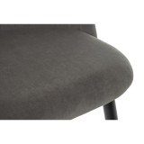 Gabi 1 dark gray / black Стул купить