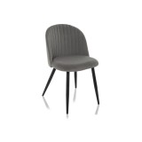 Gabi 1 dark gray / black Стул фото