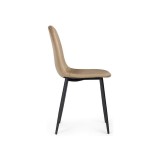 Lilu dark beige / black Стул недорого