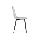 Lilu light grey / black Стул купить