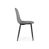 Lilu dark grey / black Стул распродажа