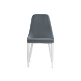 Kora white / gray Стул на металлокаркасе распродажа