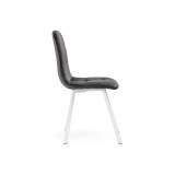 Bruk dark gray / white Стул на металлокаркасе купить