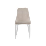 Kora white / beige Стул на металлокаркасе от производителя