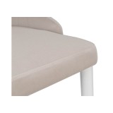 Kora white / beige Стул на металлокаркасе от производителя