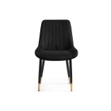 Seda 1 black / gold / black Стул распродажа