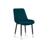 Seda-1 green / gold / black Стул на металлокаркасе недорого