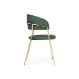 Kamelia dark green / gold Стул от производителя