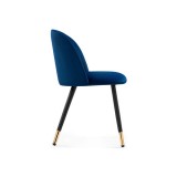 Gabi dark blue / black / gold Стул фото