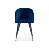 Gabi dark blue / black / gold Стул купить