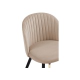 Gabi dark beige / black / gold Стул от производителя