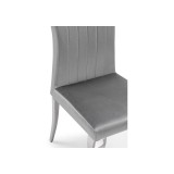 Lund dark grey / steel Стул от производителя