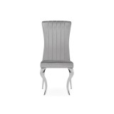 Lund dark grey / steel Стул распродажа