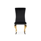 Lund black / gold Стул фото