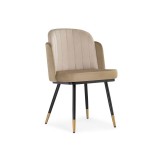 Penelopa beige / light beige / black / gold Стул недорого
