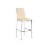 Teon beige / chrome Барный стул недорого
