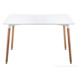 Table 120 white / wood Стол деревянный купить