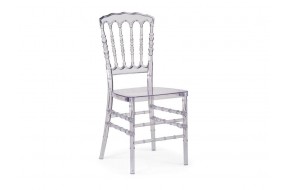 Стул Chiavari 1 clear white Пластиковый