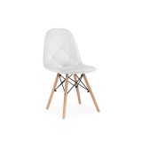 Kvadro 1 white / wood Стул деревянный недорого