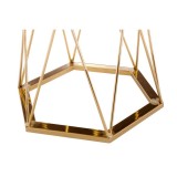 Melan white / gold Стол деревянный распродажа