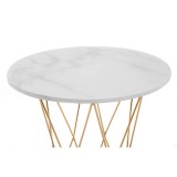 Melan white / gold Стол деревянный от производителя