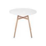 Арги 80 light purple / white / wood Обеденная группа распродажа