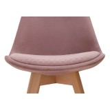 Ахели light purple / wood / white Обеденная группа купить