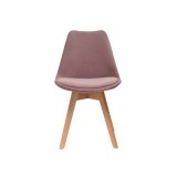 Ахели light purple / wood / white Обеденная группа распродажа