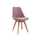 Ахели light purple / wood / white Обеденная группа купить