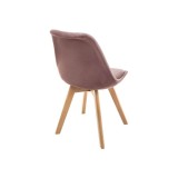Ахели light purple / wood / white Обеденная группа распродажа