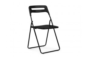 Стул Fold складной black Пластиковый