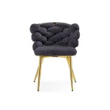 Rendi gray / gold Стул на металлокаркасе купить