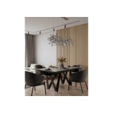 Molton gray / black/ gold Стул на металлокаркасе фото