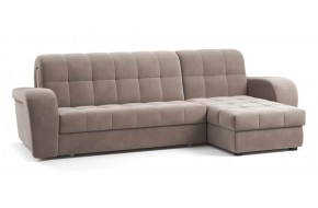 Диван угловой Брюссон NEXT 24 155 К-1 с оттоманкой мини 295 угловой Коричневый