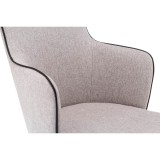 Benza beige fabric Стул на металлокаркасе купить