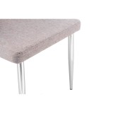 Benza beige fabric Стул на металлокаркасе распродажа