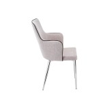 Benza beige fabric Стул на металлокаркасе от производителя