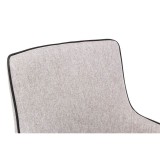 Benza beige fabric Стул на металлокаркасе распродажа