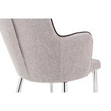 Benza beige fabric Стул на металлокаркасе от производителя