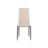 Tod beige / black Стул на металлокаркасе недорого
