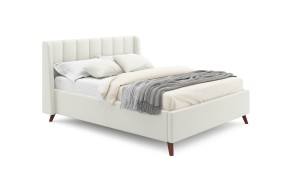 Кровать Мягкая Betsi 1600 беж с подъемным механизмом матраом