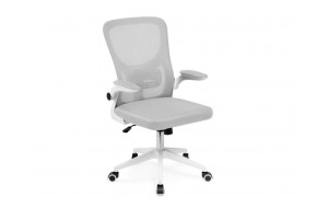 Кресло Konfi light gray / white Офисное