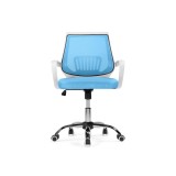 Ergoplus blue / white Компьютерное кресло распродажа