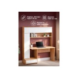 Лайт 03.243 дуб золотой (craft) / белый премиум Компьютерный сто от производителя