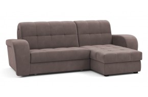 Диван угловой Брюссон NEXT 24 120 К-1 с оттоманкой мини 260 угловой Коричневый