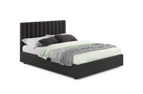 Кровать Мягкая Olivia 1800 шоколад с подъемным механизмом