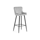 Mint light gray / black Барный стул недорого