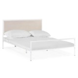 Азет 1 160х200 белый / light beige Кровать недорого