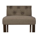 Amelia dark walnut / fabric brown Стул деревянный от производителя
